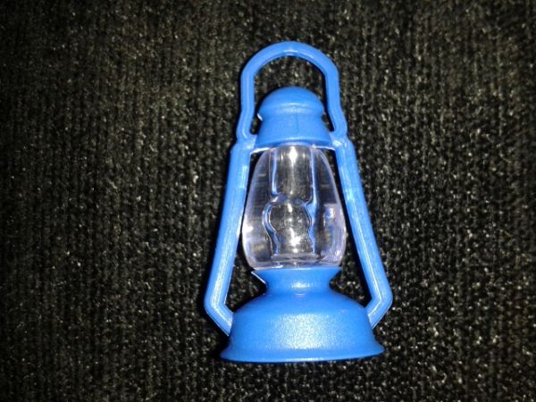 lamparina azul plastica cod:014